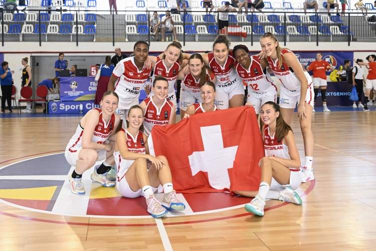 SWITZERLAND - FIBA U20 Women's European Championship 2023